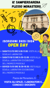 Open Day Monastero